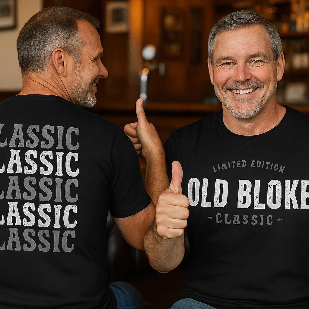 Classic Tshirt For Old Man 