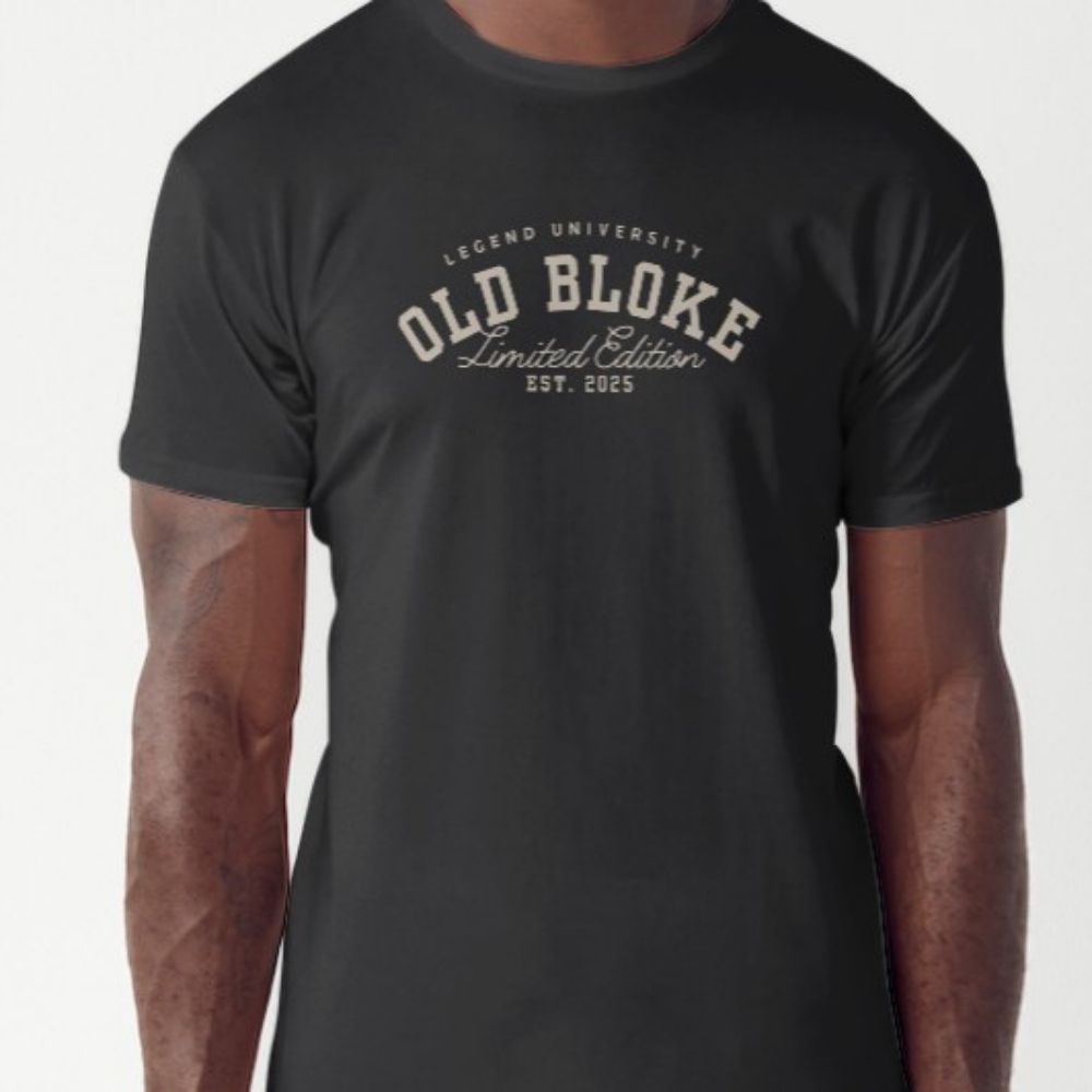 Old Bloke Aged To Perfection Tee